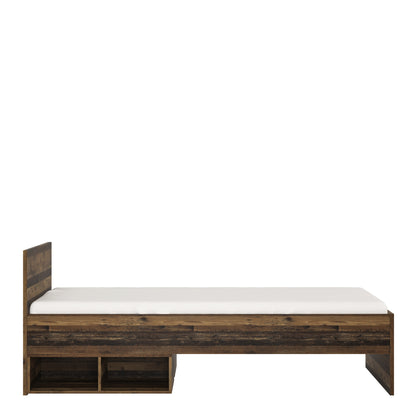 brooklyn single bed 90cm in walnut