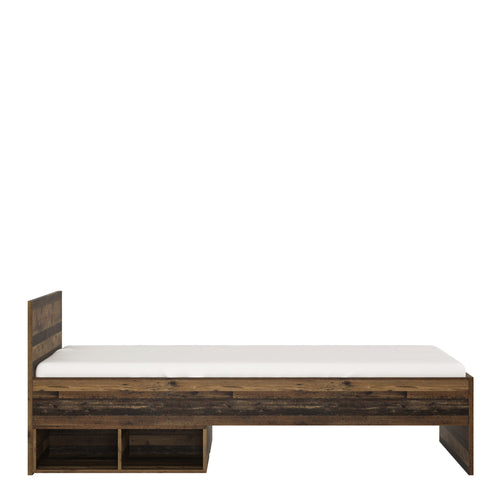 Brooklyn single bed 90cm in walnut