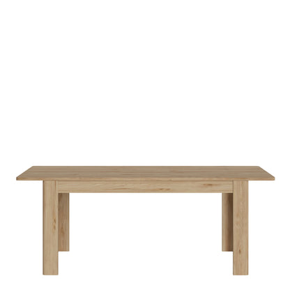 cestino extending dining table 160-200cm in jackson hickory oak