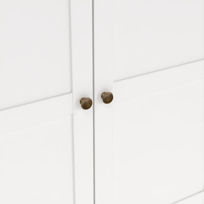 paris tv-unit 2 frame doors in matt grey