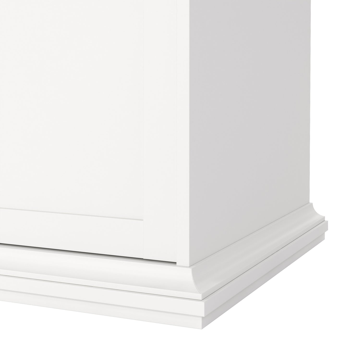 paris tv-unit 2 frame doors in matt grey