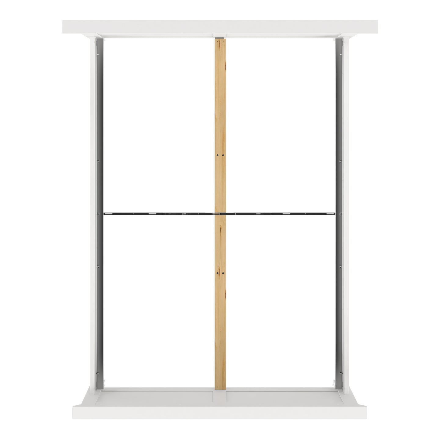 paris double bed (140 x 200) in white