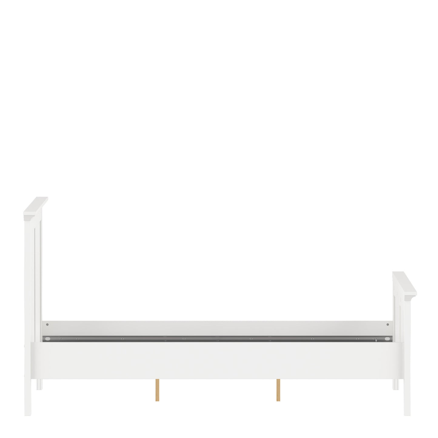paris double bed (140 x 200) in white