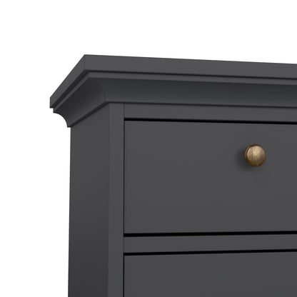 paris tv-unit 2 frame doors in white