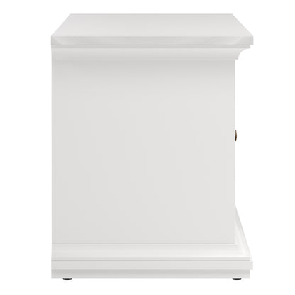 paris tv-unit 2 frame doors in white