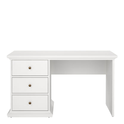 paris desk in white