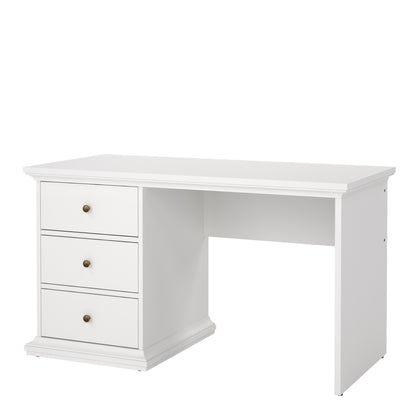 paris desk in white