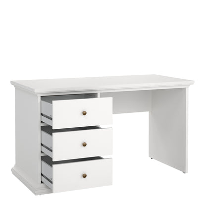 paris desk in white