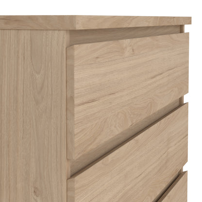naia chest of 5 drawers in jackson hickory oak