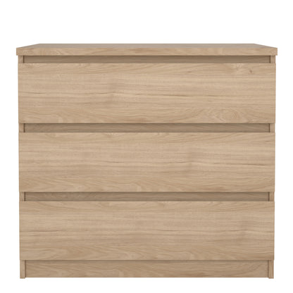 naia chest of 3 drawers in jackson hickory oak