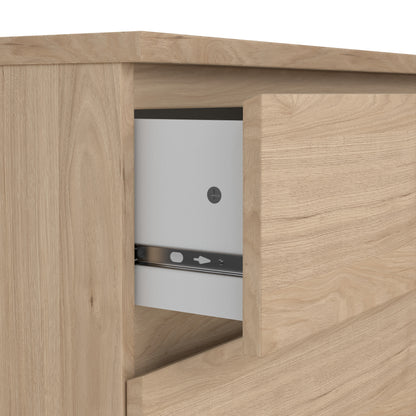 naia chest of 3 drawers in jackson hickory oak