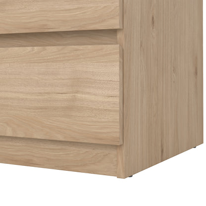 naia chest of 3 drawers in jackson hickory oak