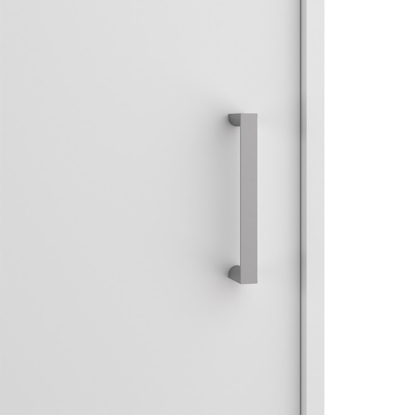 Space wardrobe with 2 sliding doors - White