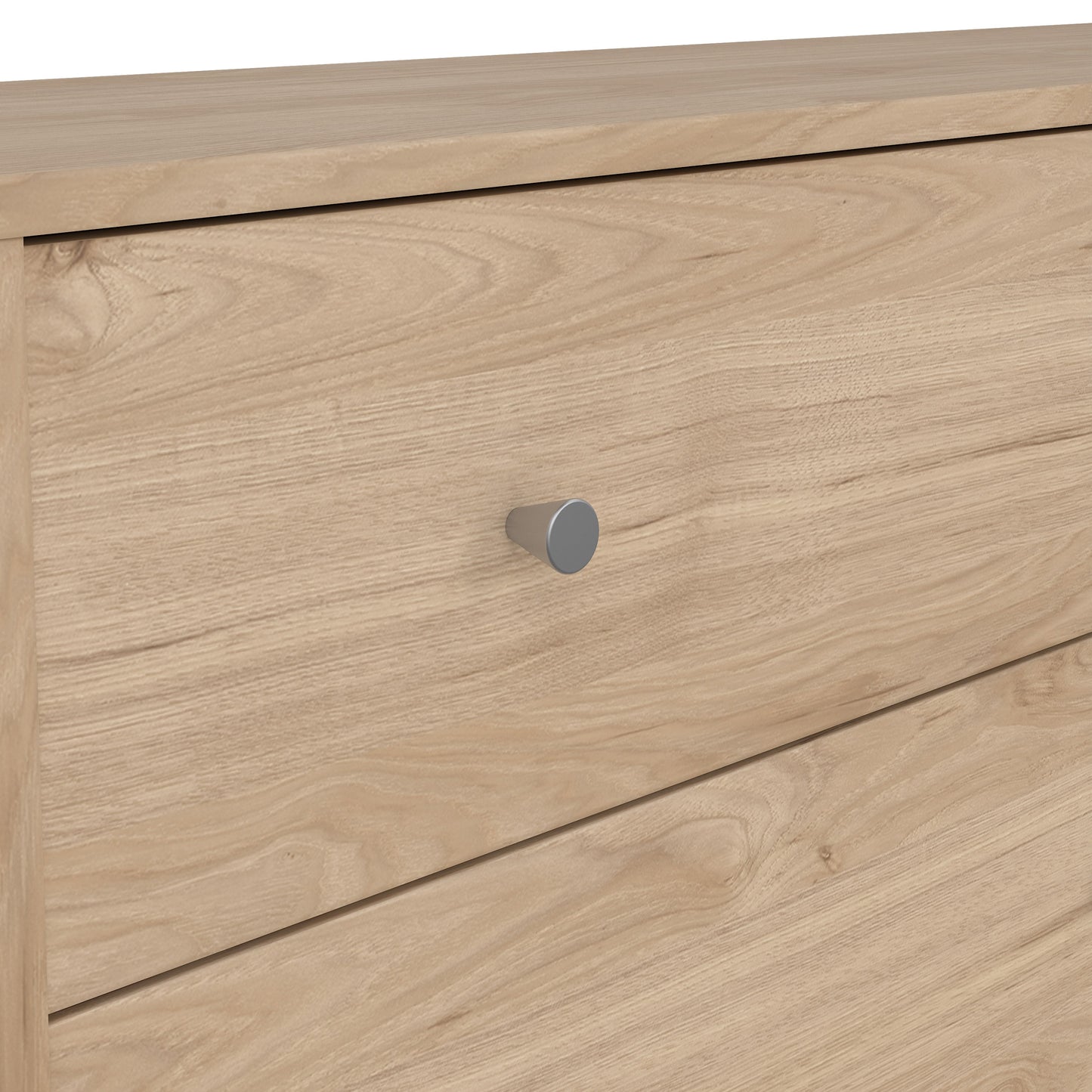 may chest of 6 drawers (3+3) in jackson hickory oak