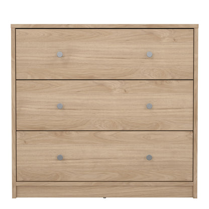 may chest of 3 drawers in jackson hickory oak
