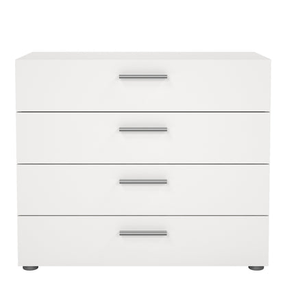 pepe chest of 4 drawers in white