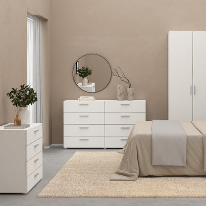 pepe chest of 4 drawers in white