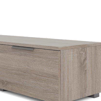 match tv unit 2 drawers 2 shelf in truffle oak