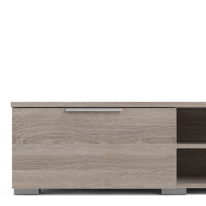 match tv unit 2 drawers 2 shelf in truffle oak