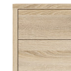 Prima bookcase 1 shelf with 2 drawers 2 doors in oak