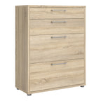 Prima office storage with 2 drawers 2 file drawers in oak