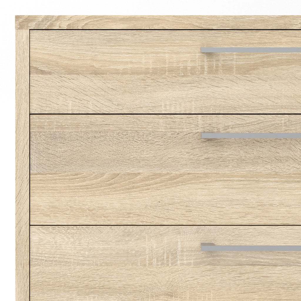 Prima office storage with 2 drawers 2 file drawers in oak