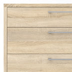 Prima office storage with 2 drawers 2 file drawers in oak