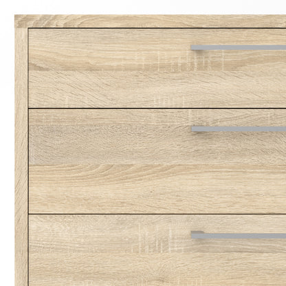 prima office storage with 2 drawers 2 file drawers in oak