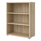 Prima bookcase 2 shelves in oak