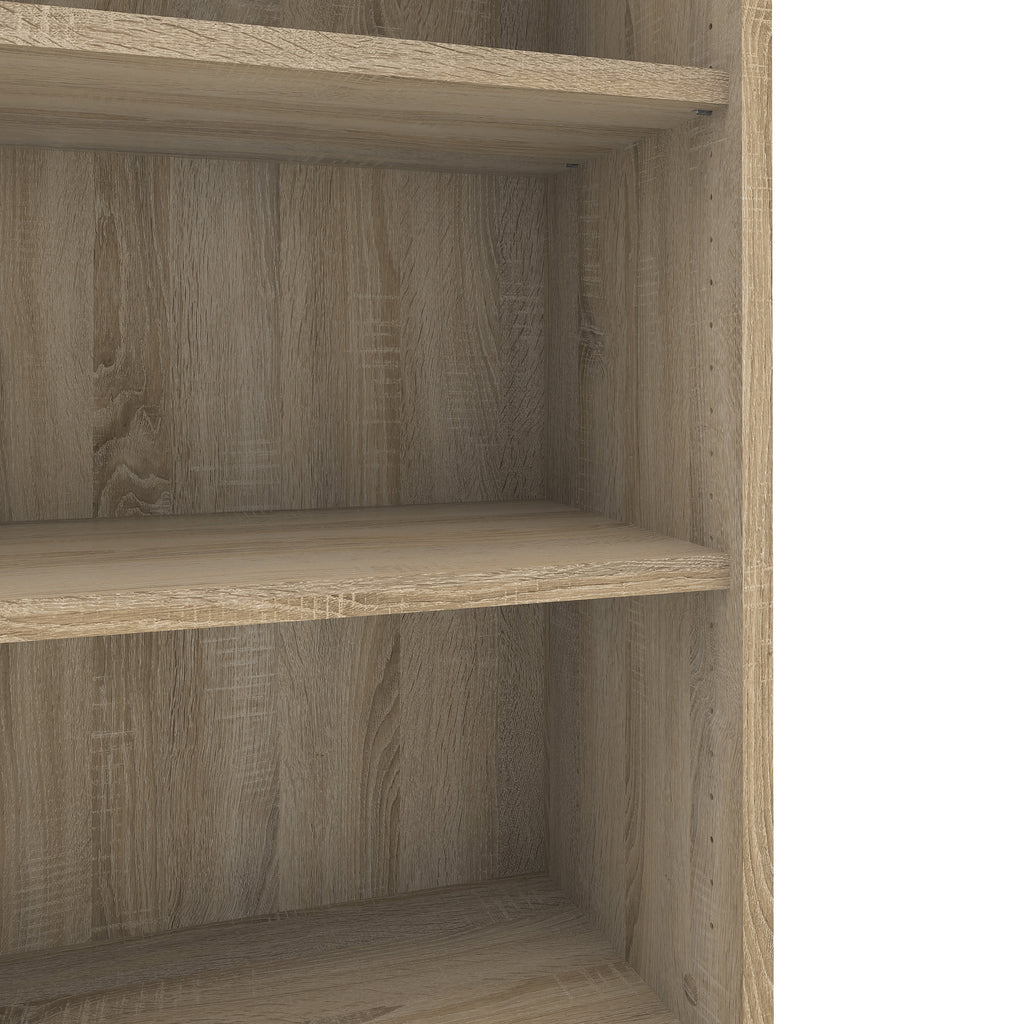 Prima bookcase 2 shelves in oak