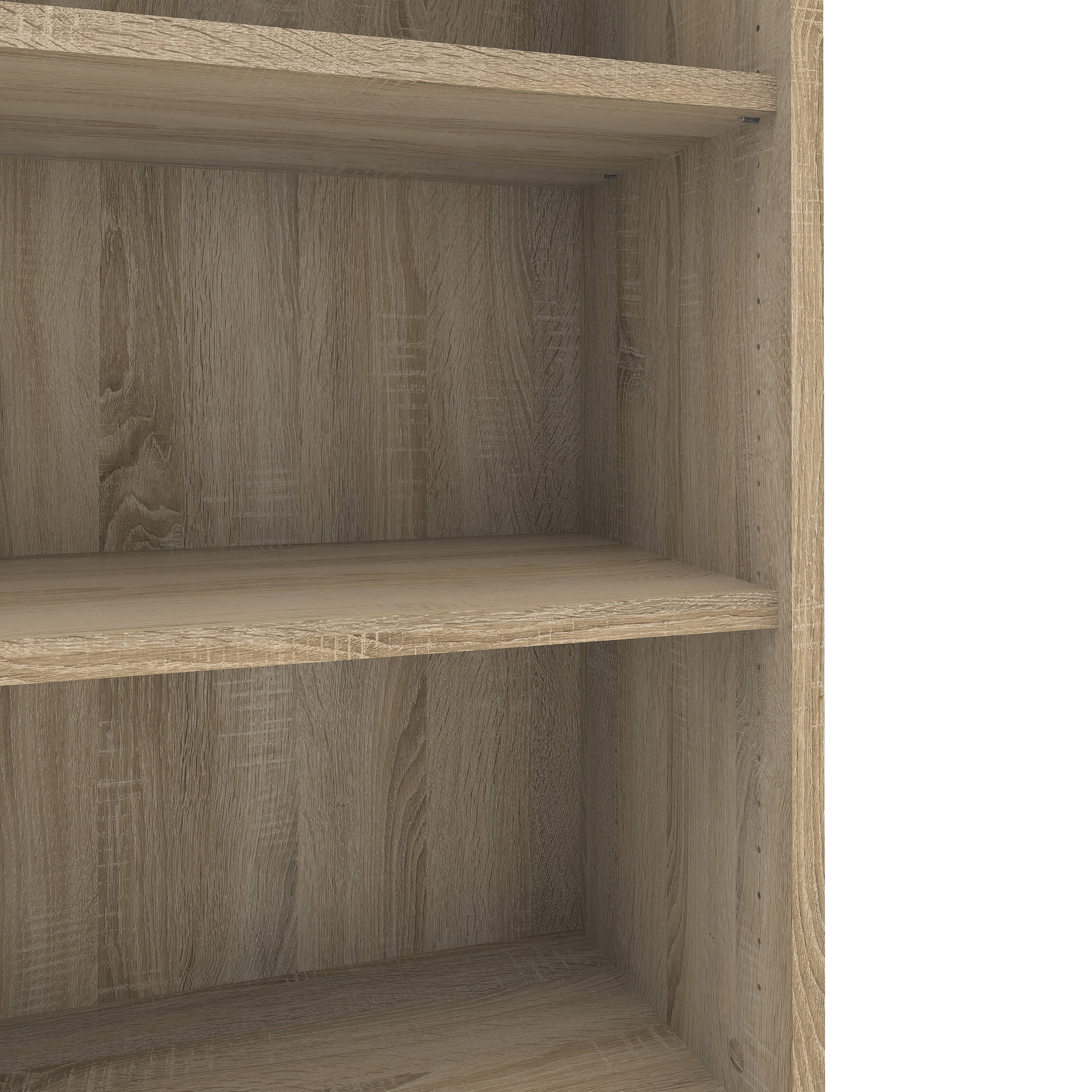 Prima bookcase 2 shelves in oak