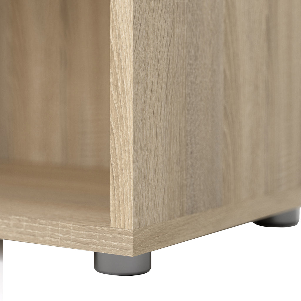Prima bookcase 2 shelves in oak