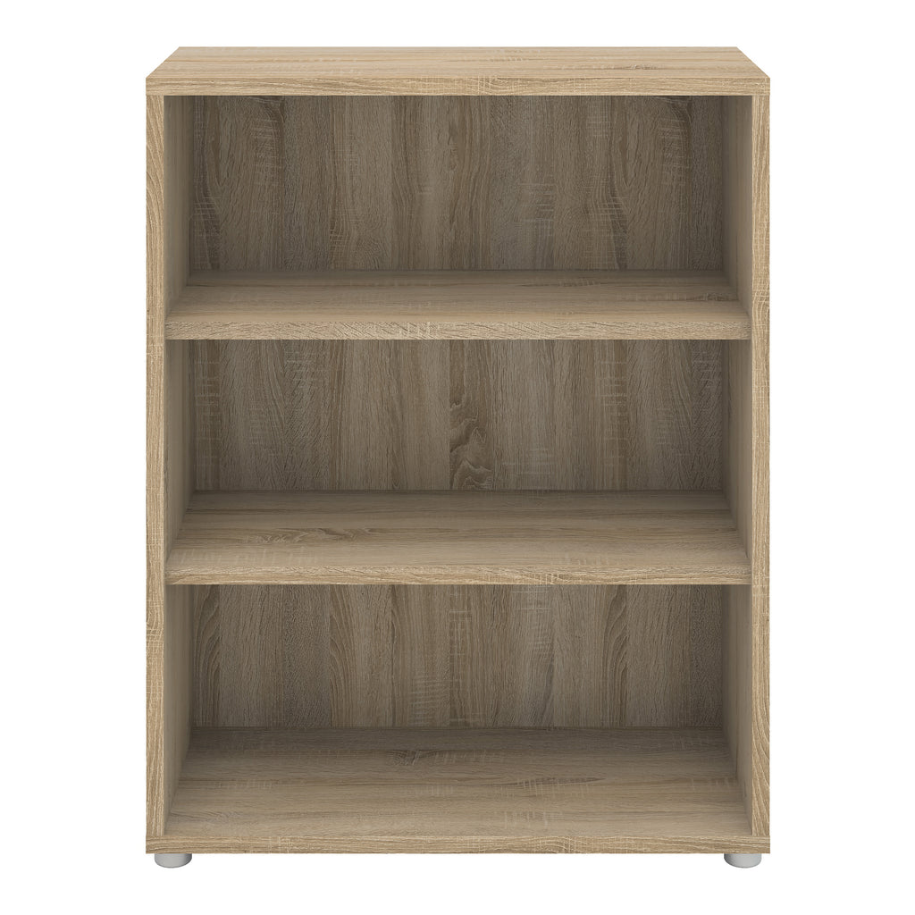 Prima bookcase 2 shelves in oak