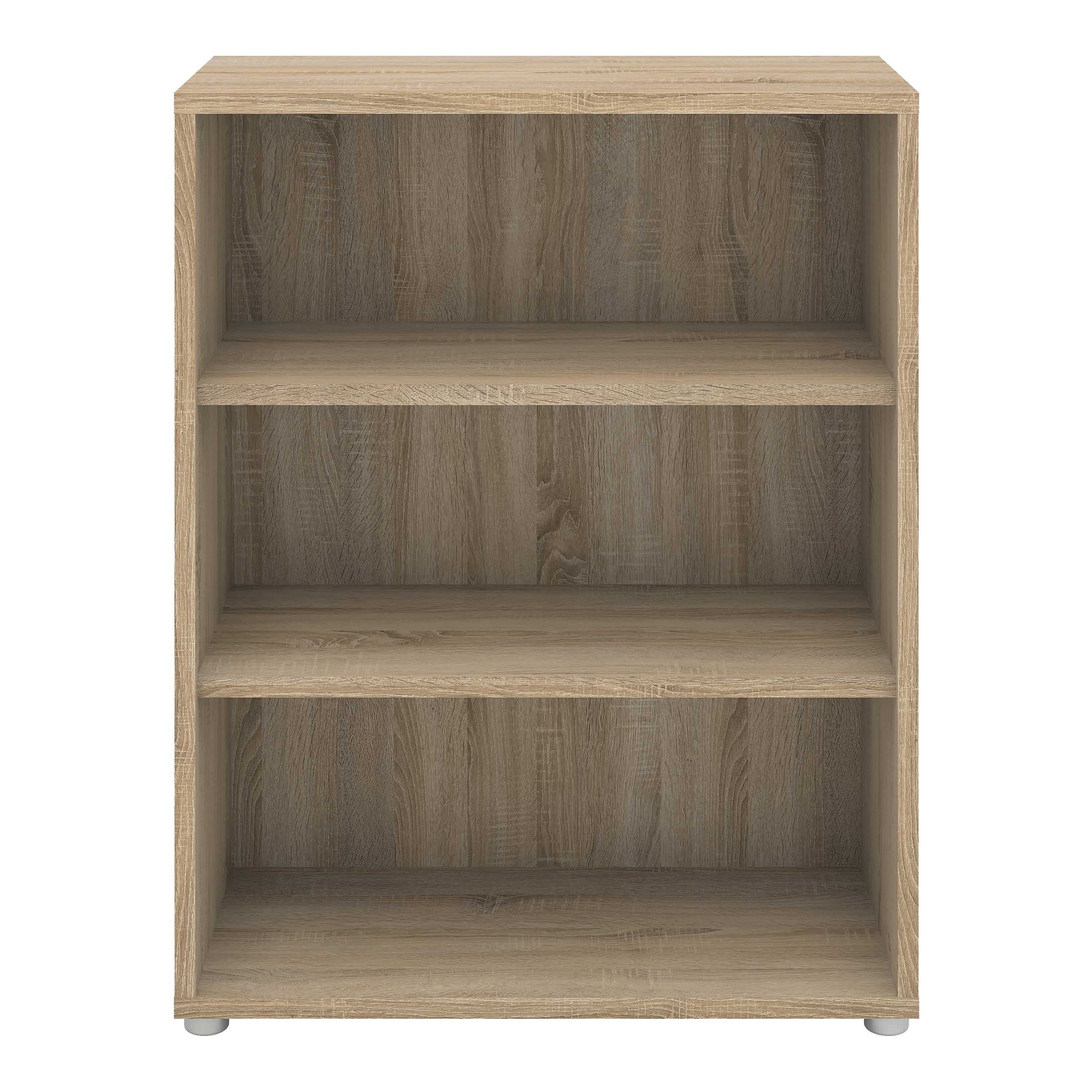 Prima bookcase 2 shelves in oak