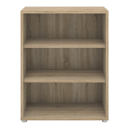 prima bookcase 2 shelves in oak