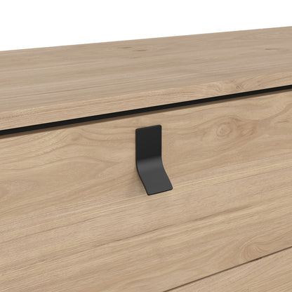 ry wide double chest of drawers 6 drawers in jackson hickory oak