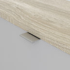 Shoes shoe cabinet 3 flip down doors and 2 layers oak structure white