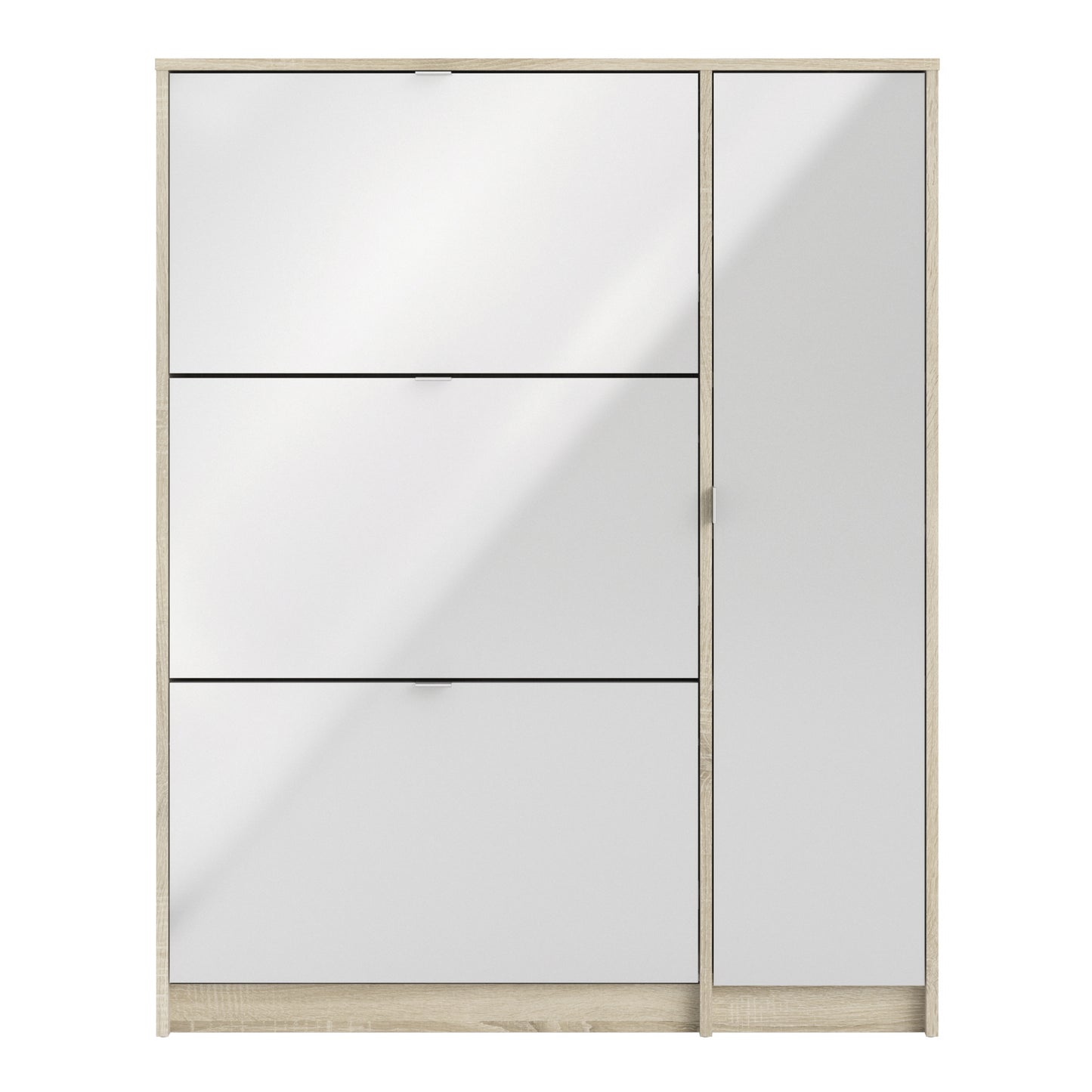 shoes shoe cabinet 3 flip down doors and 2 layers 1 door oak structure
