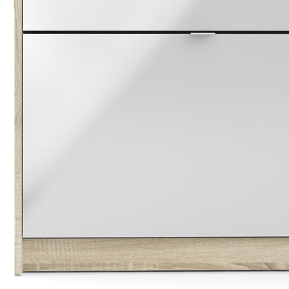 shoes shoe cabinet 3 flip down doors and 2 layers 1 door oak structure