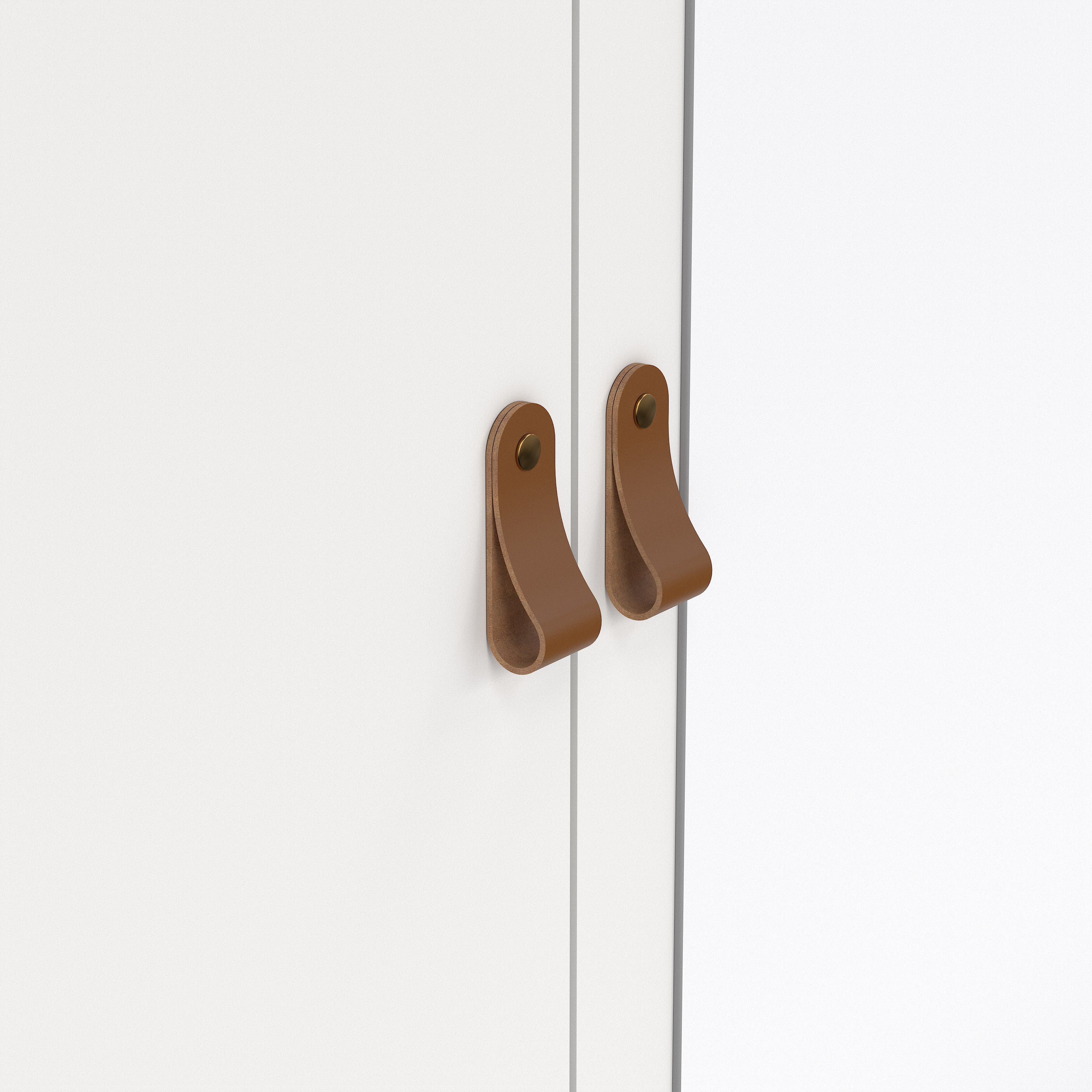Barcelona wardrobe with 2 doors 1 mirror door 2 drawers in white