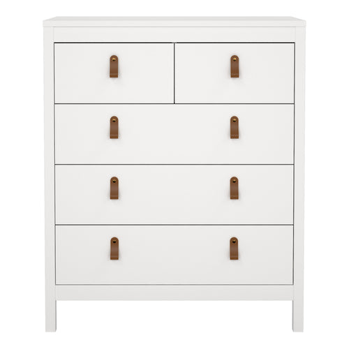 Barcelona Chest 3+2 Drawers in White
