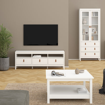 barcelona coffee table in white