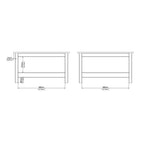 Barcelona Coffee Table in White