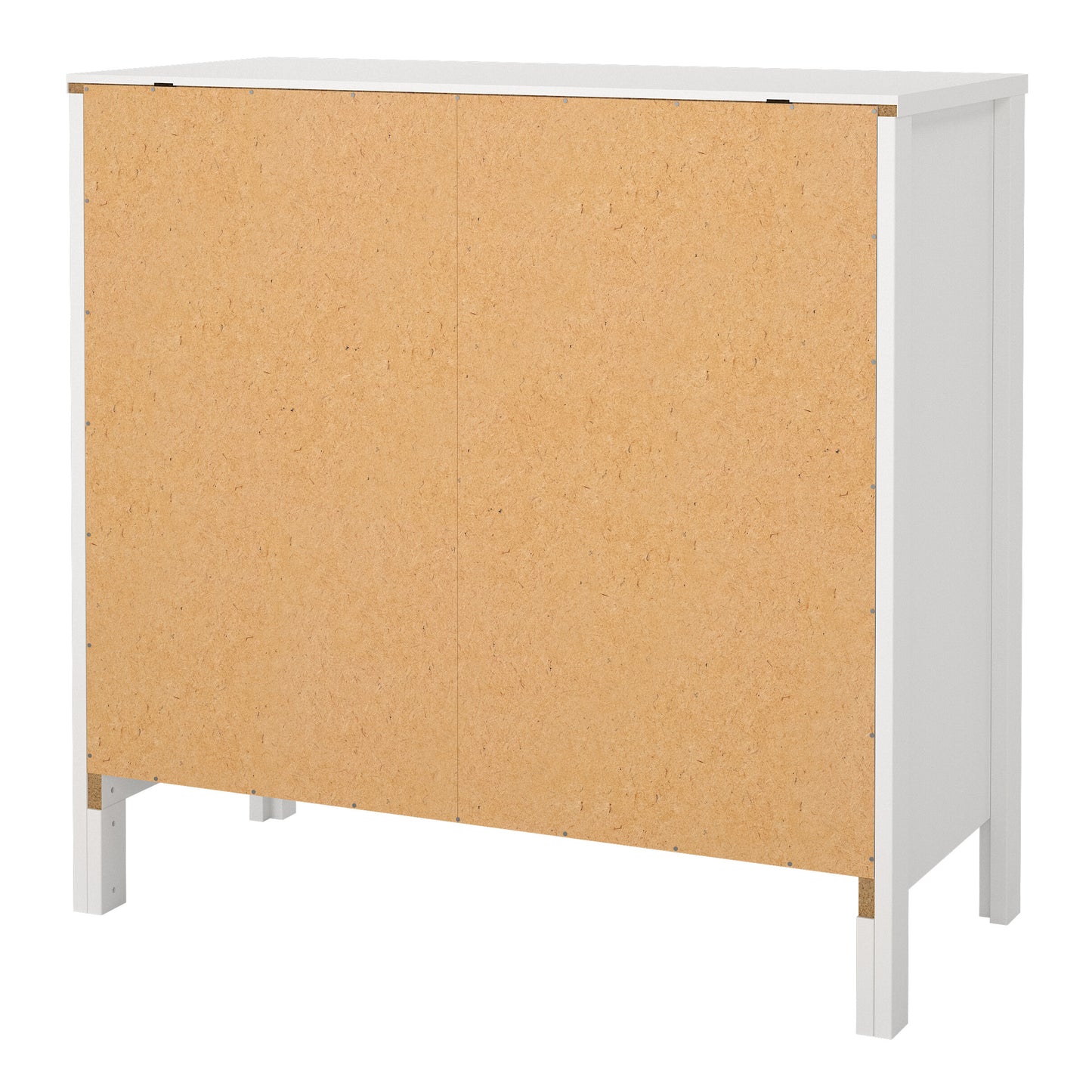 barcelona sideboard 2 doors 1 drawer in white