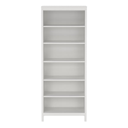 barcelona bookcase in white