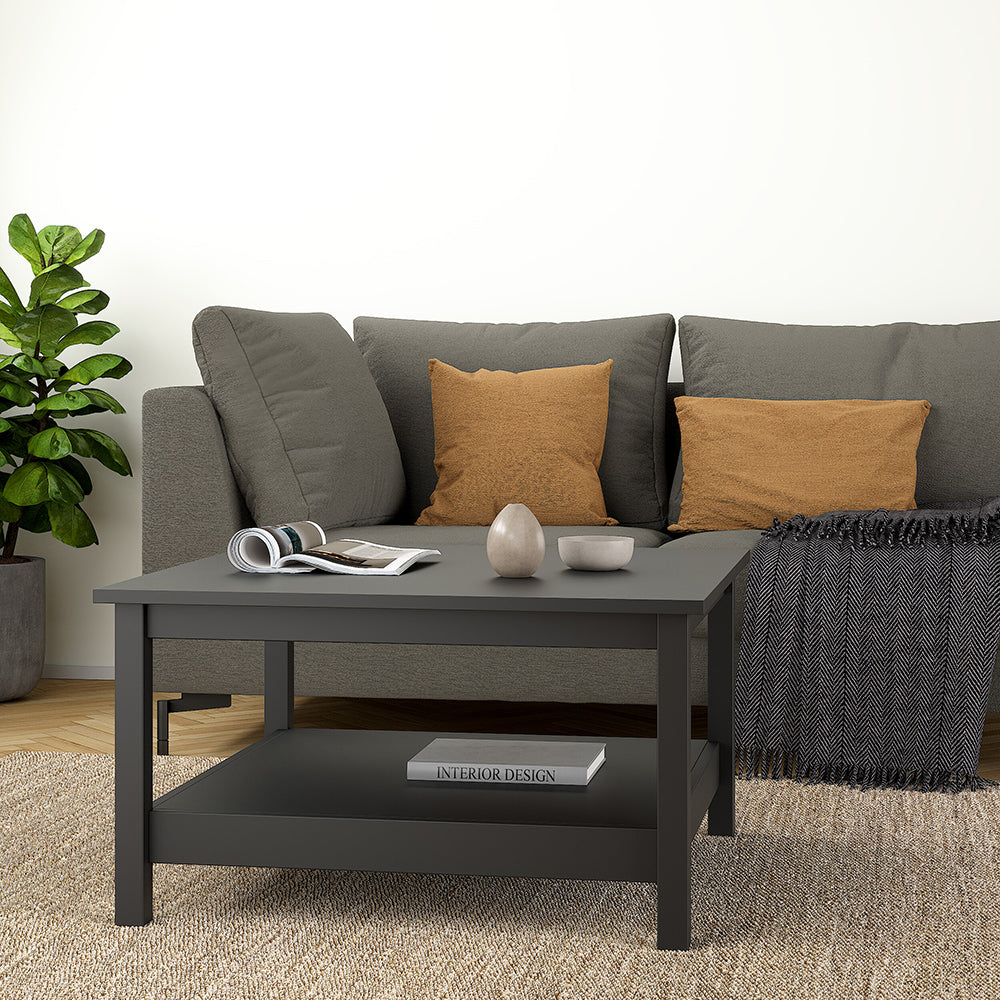 madrid coffee table in matt black