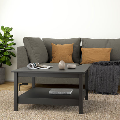madrid coffee table in matt black
