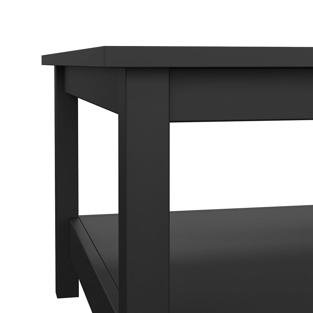 madrid coffee table in matt black