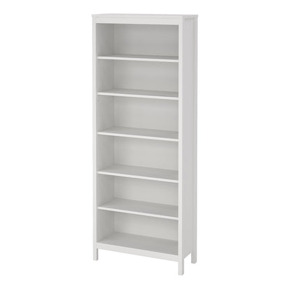 madrid bookcase in white