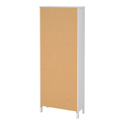 madrid bookcase in white